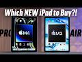 New m4 ipad pro vs m2 ipad air  which ipad should you buy