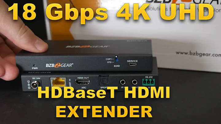 Extend Your HDMI Sources Up To 230ft With The HDBaseT BG-EXH-70C4
