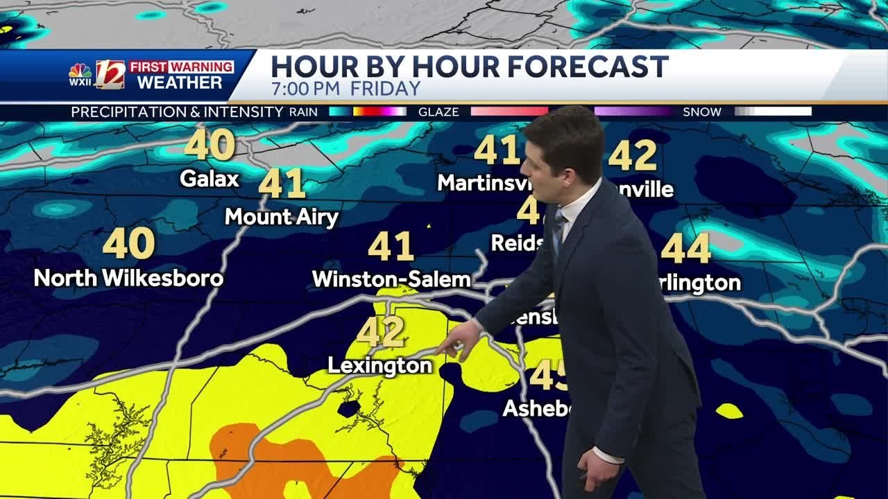 WATCH: Chilly, soaking rain for the rest of our Friday - YouTube
