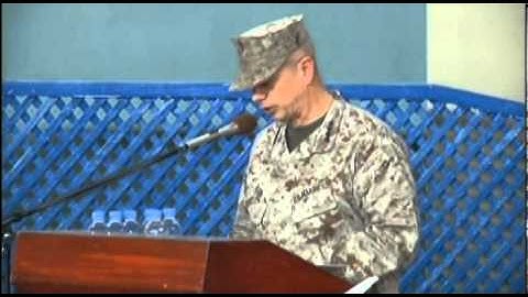 ISAF Change of Command Ceremony