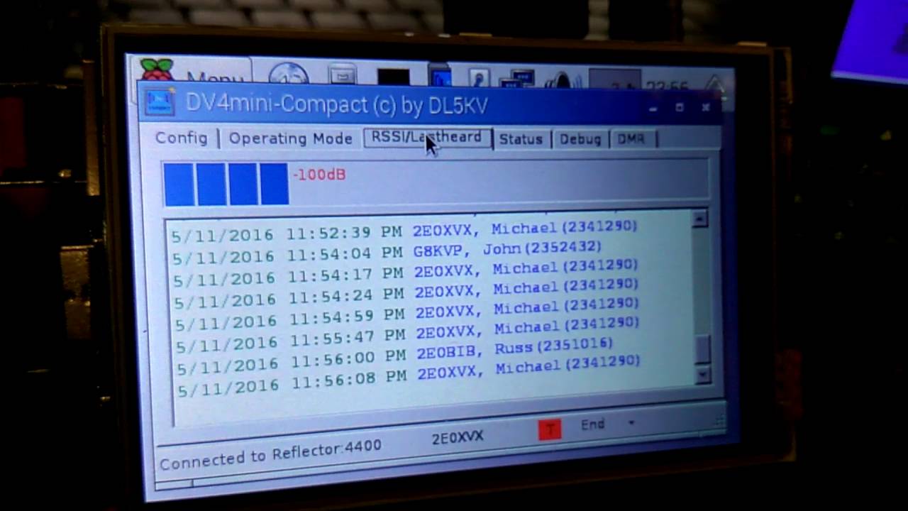 Testing Dv4mini-compact and Raspberry Pi 3