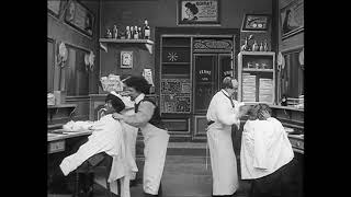 Salon de coiffure (1908) In the Barber Shop (Méliès)