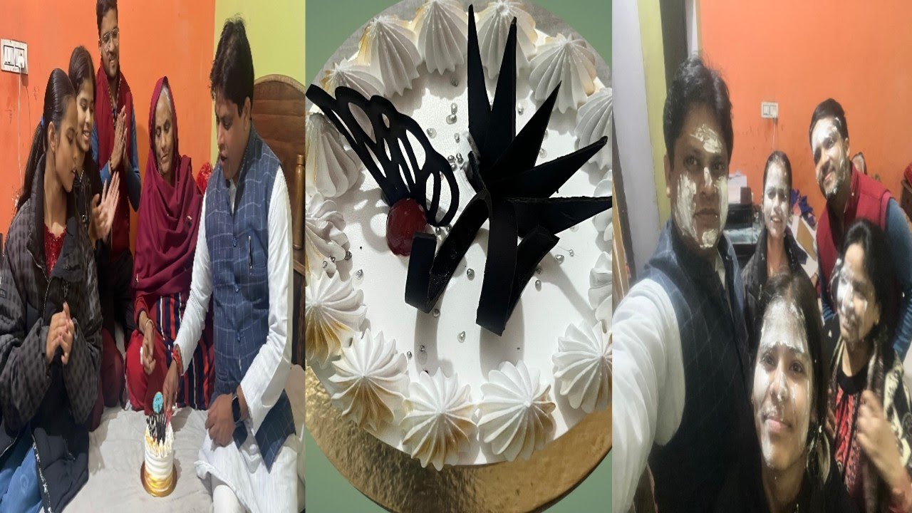 Birthday celebration blog🎂🧁💕 itna dhamal Masti aur aise Kaun banata hai birthday