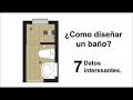 ¿Cómo diseñar un baño?