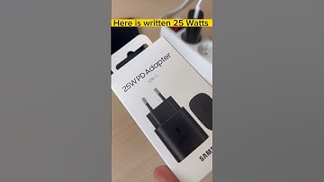 Testing the Original 25W Samsung Power Adapter on Galaxy A34 #test #samsung #galaxya34 #charger