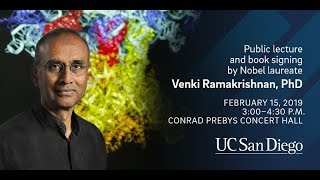 Venki Ramakrishnan Returns to UC San Diego