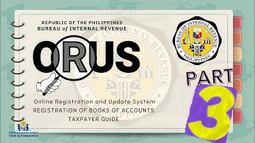 Online Registration and Update System (ORUS) Logging In Your ORUS Account / BIR RDO 27 Caloocan City