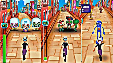 angry gran run game video running game #video #game #viral