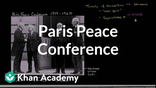 Paris Peace Conference and Treaty of Versailles | The 20th century | World history | Khan Academy