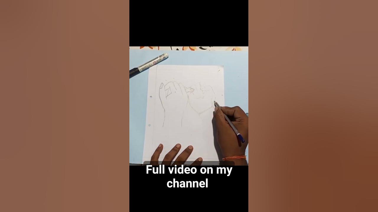 Friendship day specia sketch ️ ️ ️viral vivart sketch drawing YouTube