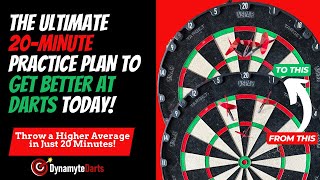 How To Get Better at Darts FAST (JUST 1 HR PER WEEK) | Creating the Ultimate 20 min Practice Session