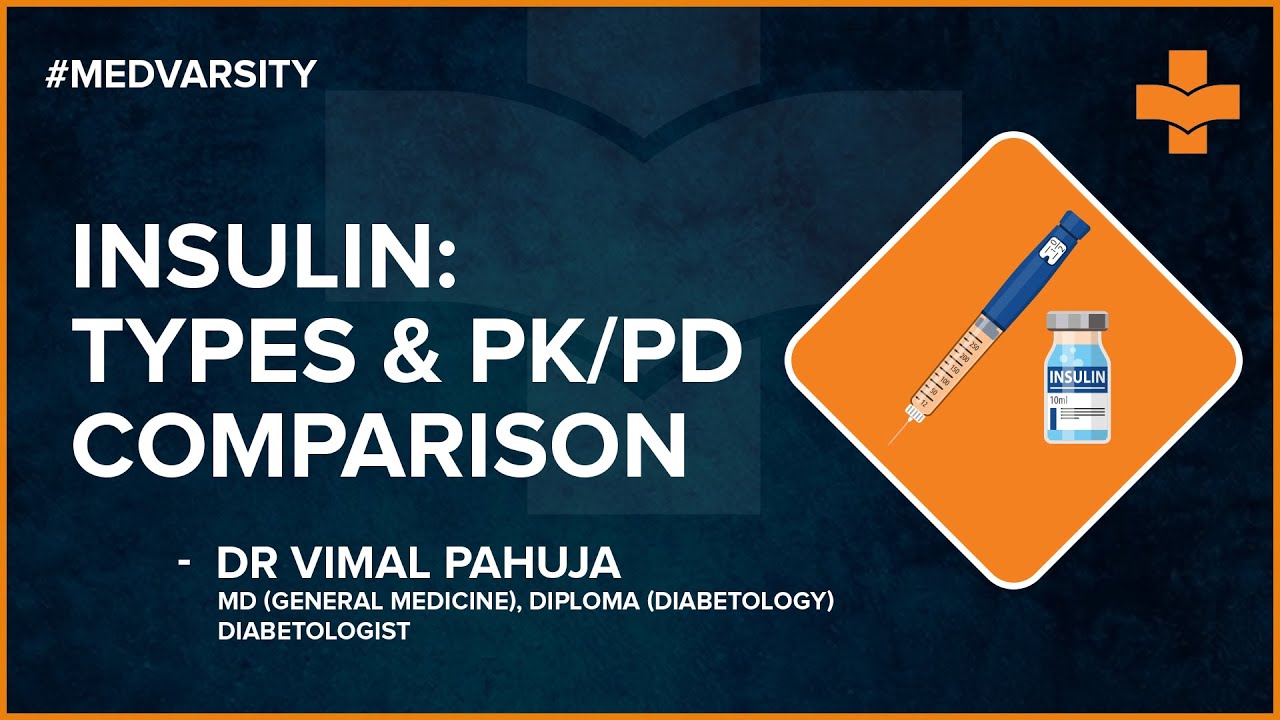 Types of Insulin and it's PK/ PD Comparison | Medvarsity - YouTube