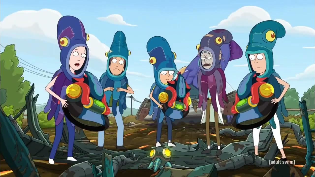 ALL Decoy Kills Rick and Morty 5x02 YouTube