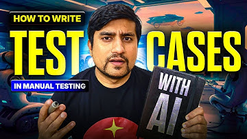 Write TEST CASES Using AI In Manual Testing