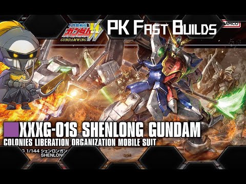PK Fast Builds - Shenlong Gundam - Gundam Wing