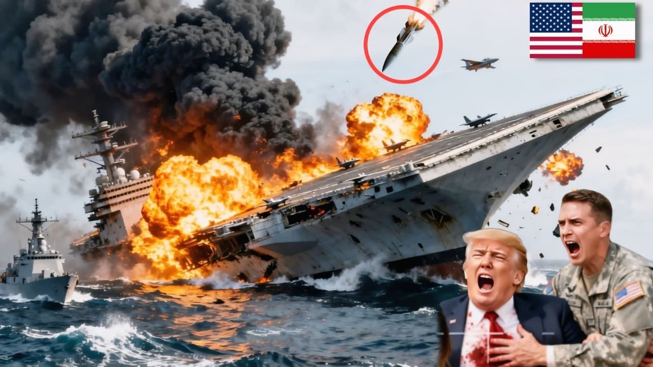 Иранские беспилотники уничтожили авианосец USS Abraham Lincoln в Ормузском проливе.