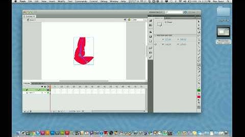 Adobe Flash CS5 Tutorial - How to Use the Bone Tool