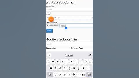 সি প্যানেল থেকে কীভাবে একটি সাব ডোমেইন ক্রিয়েট করতে হবে।hou to create a subdomain