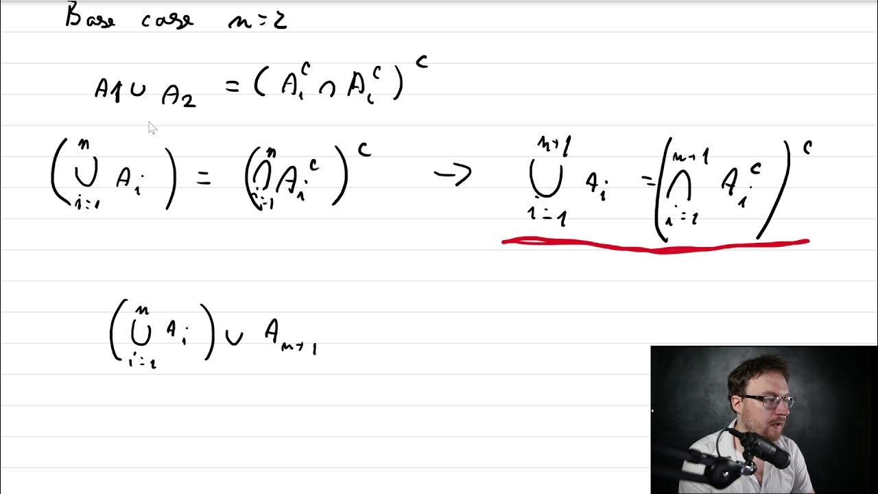 Video lesson week 1 set theory and sigmaalgebras YouTube