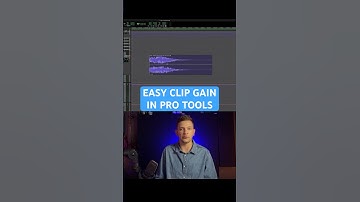 Easy Clip Gain in Pro Tools (Full Video on Channel!)