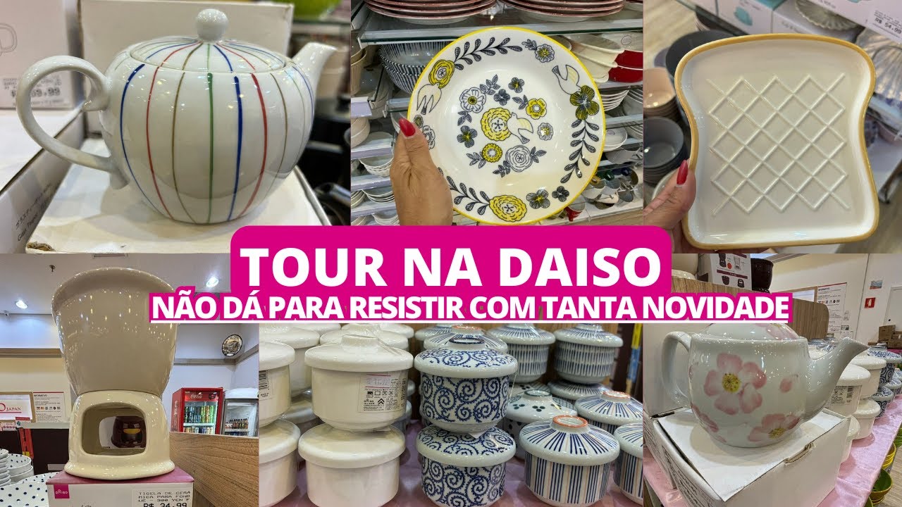 ACHADINHOS PARA O LAR NA LOJA DAISO Japan | Unidade MOGI SHOPPING