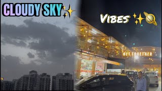 Travelling to Bhiwadi 🛣️ || cloudy sky ⛅️🌫️ || Sriyansh vlogs
