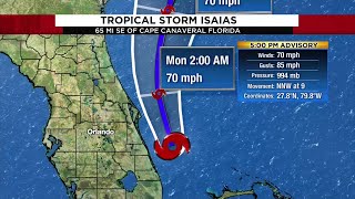 Residents hit Flagler Beach as Tropical Storm Isaias goes up Florida’s coast