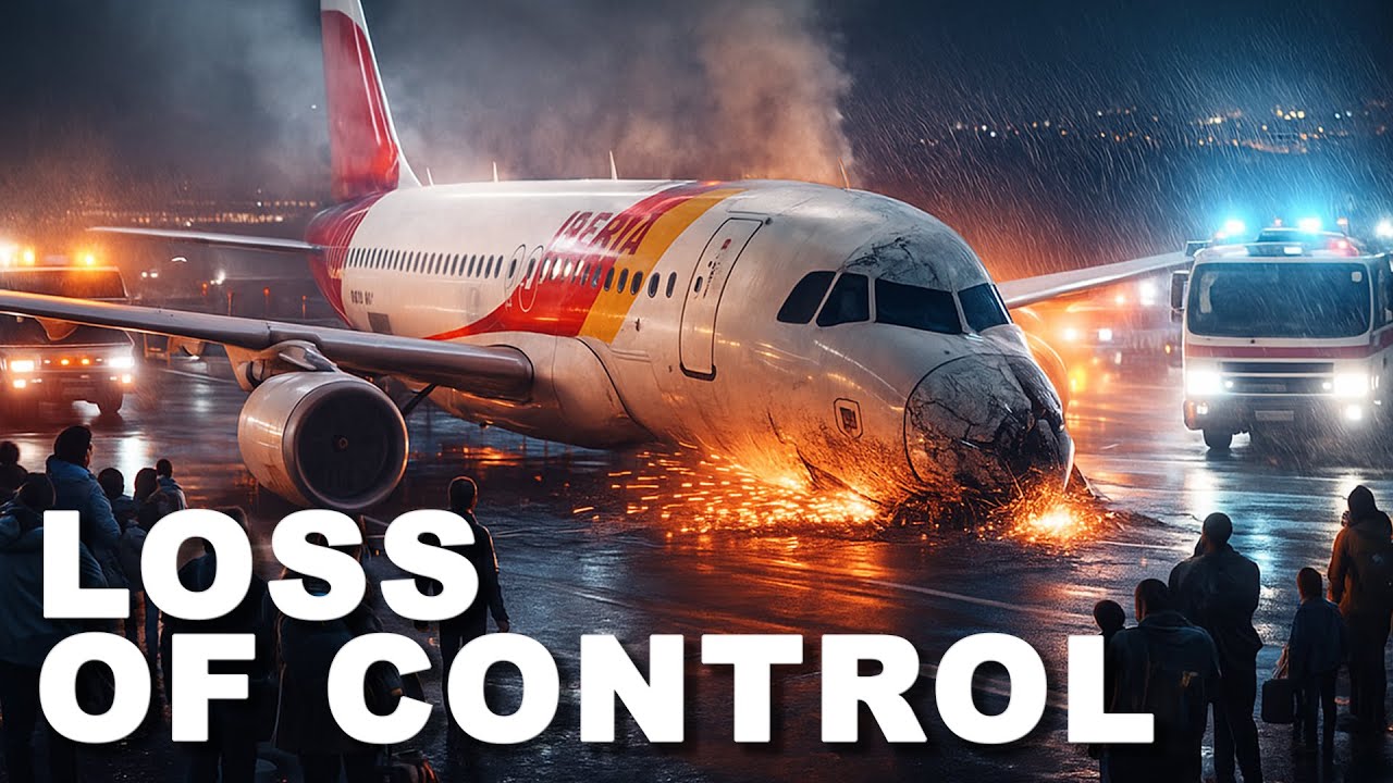 DUAL INPUT DISASTER? Why Airbus A320 Iberia 1456 Nearly Lost Control on Landing