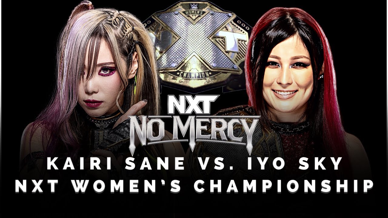 WWE 2K23 NXT NO MERCY: KAIRI SANE VS. IYO SKY FOR THE NXT WOMEN'S ...