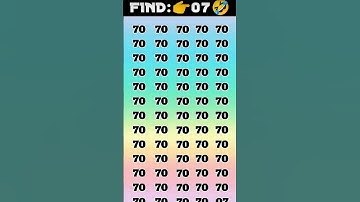 Find 👉 07 odd number puzzle 🧩 iq test 🧠 math reasoning questions #mathematicspuzzles #mathspuzzle