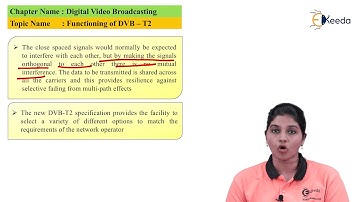 Functioning of DVB T2 | Digital Video Broadcasting | TV and Video Engineering