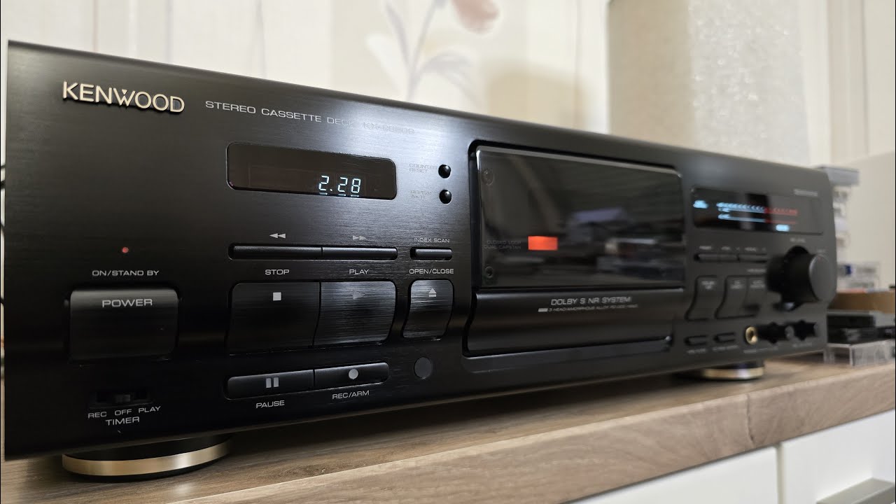 KENWOOD KX-9050S Профилактика - YouTube