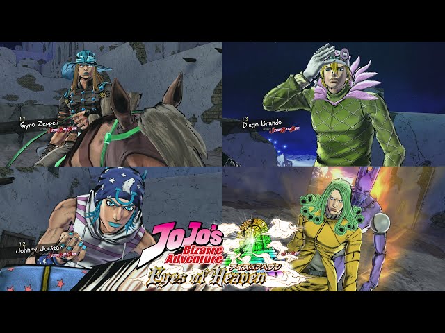 Tusk Act 4 Vs Gyro JoJo Comic Dubs 