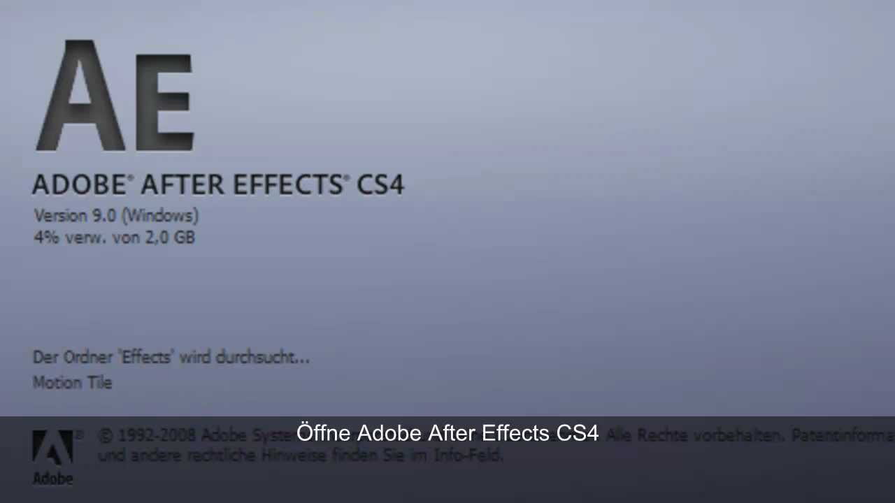 Adobe After Effects Tutorial Übergang German Hd – VBCTN