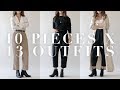 How to Create 13 Outfits from 10 Clothing Pieces for Fall | Dearly Bethany