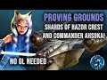 Proving grounds  get shards for cat and rc without a gl