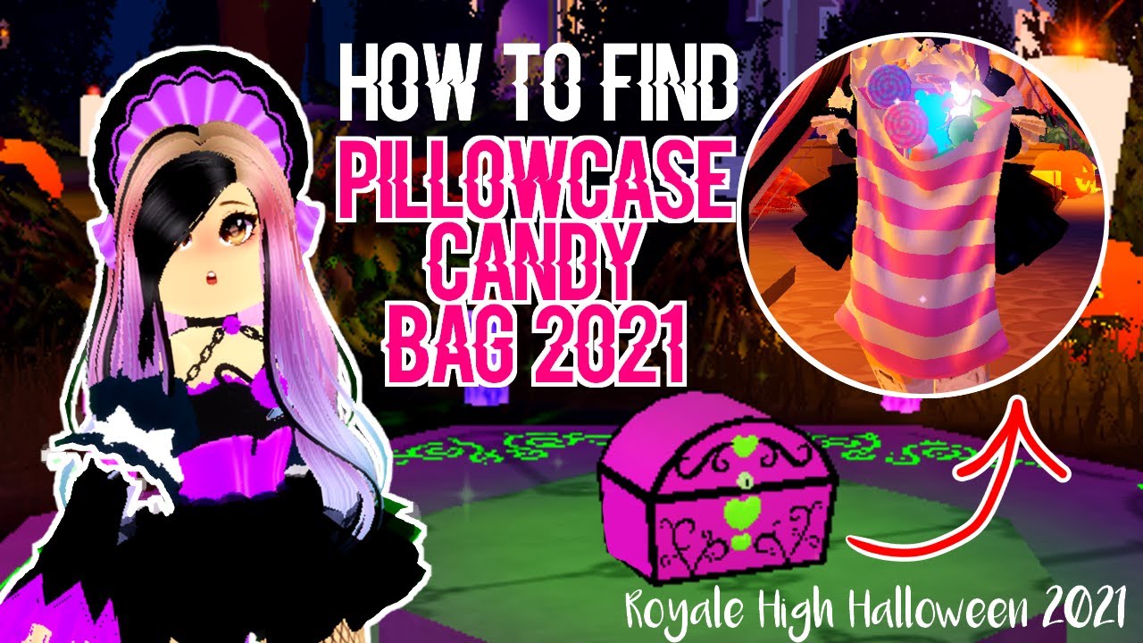 Royale High How To Find Pillowcase Candy Bag 2021 WICKERY CLIFFS