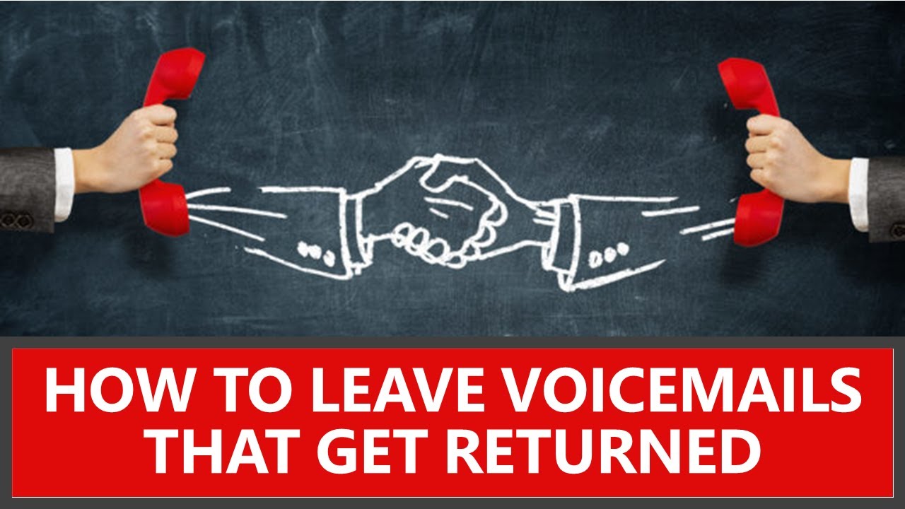 How to Leave Voicemails That Get Returned YouTube
