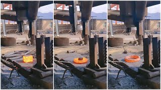 How To Professionally Forge Steel Billets EP372 #satisfying #forging #machines