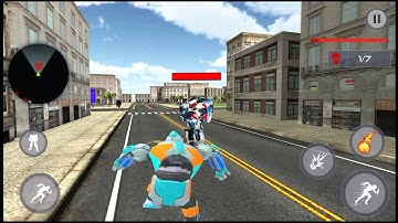 Gorilla Robot Car Robot Games - Android Gameplay