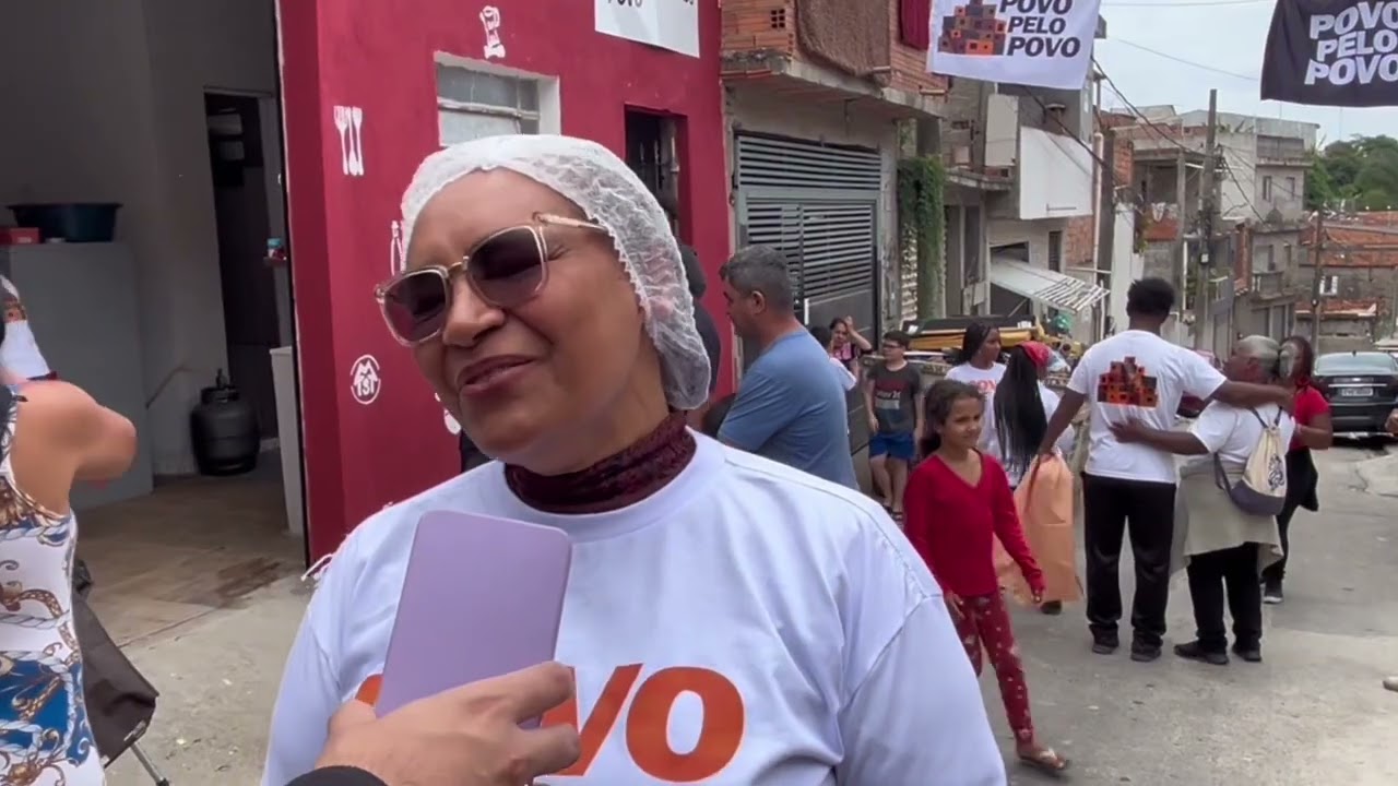 Novo espaço do Povo Pelo Povo, leva refeições para periferia de Itaquera