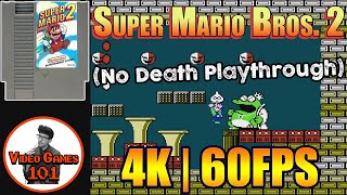 Super Mario Bros. 2 | No Death Playthrough | 4K 60FPS | Video Games 101
Check out our complete Super Mario Bros. 2 NES 100% walkthrough with commentary for tips, tricks, and interesting facts about the game at https://youtu.be/p16zouYzP1g
In this Doki Doki... errr Super Mario Bros. 2 playthrough, we aim to complete all 20 levels without losing a single life! This means a heavy load for the MVP (most valuable plumber) in Luigi, so join me for one of the best retro platforming experiences in the western/best version of Super Mario Bros. 2 for the NES!
Intro - 0:00
Super Mario Bros. 2 Playthrough - 0:44
Birdo - 2:30
World 1-2 - 3:32
World 1-3 - 6:15
World 1-3 Warp - 7:12
World 1 Boss (Mouser) - 8:36
World 2-1 - 9:26
World 2-2 - 11:08
World 2-3 - 14:00
World 2 Boss (Triclyde) - 16:51
World 3-1 - 18:20
World 3-1 Warp - 19:04
World 3-2 - 22:00
World 3-3 - 24:21
World 3 Boss (Mouser Part 2) - 26:46
World 4-1 - 27:38
World 4-2 - 29:12
World 4-2 Warp - 30:21
World 4-3 - 32:26
World 4 Boss (Fryguy) - 35:20
World 5-1 - 36:17
World 5-2 - 38:39
World 5-3 - 41:46
World 5-3 Warp - 42:00
World 5 Boss (Clawgrip) - 45:26
World 6-1 - 46:56
World 6-2 - 49:29
World 6-3 - 51:24
World 6 Boss (Triclyde Part 2) - 52:23
World 7-1 - 53:08
World 7-2 - 51:16
Super Mario Bros. 2 Final Boss (Wart) - 1:03:00
Super Mario Bros. 2 NES Ending - 1:04:34
Full Game Playthroughs 4K 60FPS Playlist - https://www.youtube.com/playlist?list=PLphNqfiUeLW_KTntRXg-U6 OyBaRwupC
Support Video Games 101/Lets Play With Brigands: https://www.letsplaywithbrigands.com/support
Subscribe to Video Games 101 here on YT: http://www.youtube.com/c/VideoGames101?sub_confirmation=1
Subscribe to Lets Play With Brigands (My Lets Play Gaming Channel): https://www.youtube.com/c/LetsPlayWithBrigands?sub_confirmation=1
Discord: https://www.letsplaywithbrigands.com/discord
Closing Song - Dewar (https://brigands.bandcamp.com/album/my-waves-have-lost-their-water-deluxe-edition)
#supermariobros2 #supermariobros #nes #nintendo #playthrough #retrogaming #videogames101 Super Mario Bros. 2 | No Death Playthrough | 4K 60FPS | Video Games 101