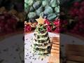 ARBOL DE QUESO, JAMÓN Y ALMENDRA #recetasnavideñas #navidad #recetasfaciles #aperitivos #picoteo