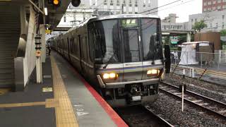 【C普通日記】量産先行車 223系2000番台V7編成(1次車)草津線柘植行5364M(A0132)の草津駅発車 Part34