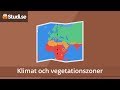 Klimat och vegetationszoner (Geografi) - Studi.se