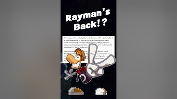 Rayman is Returning!