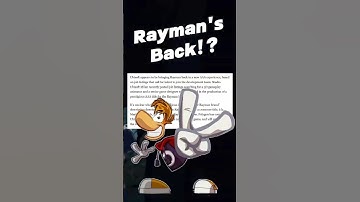 Rayman is Returning!