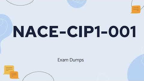 NACE-CIP1-001 Coating Inspector Level 1 Exam Dumps