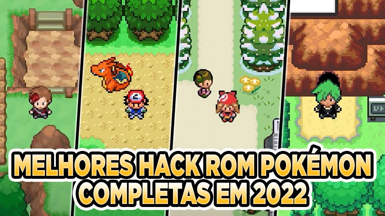 TOP 5 Melhores HACK-ROM Pokémon Completas 2020 - GBA & ANDROID PT