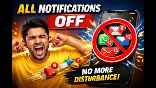 Lock screen Notification Off ,Mobile Notification off 2026,Chrome Notification off 2026#Notification